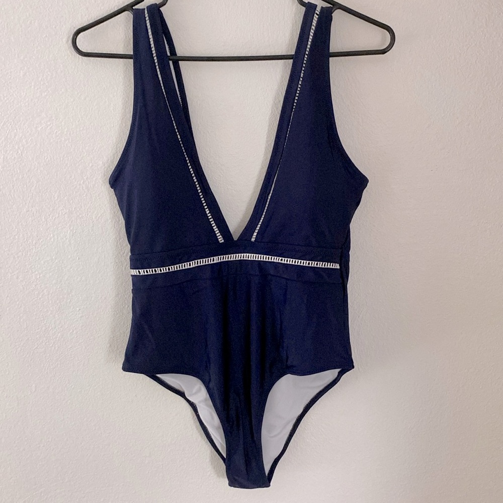 💋Cupshe Blue One Piece Swimsuit